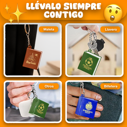 LLAVERO MINI LIBRO SORPRESA