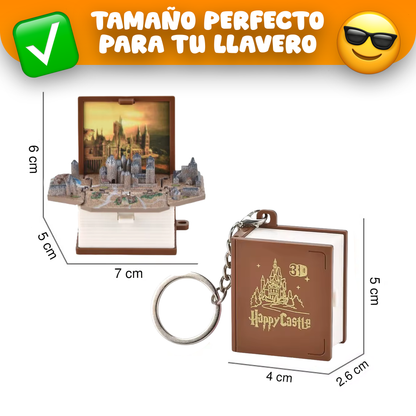 LLAVERO MINI LIBRO SORPRESA